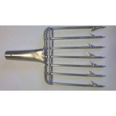Imagem de Fisga inox 07 farpas 13x14cm