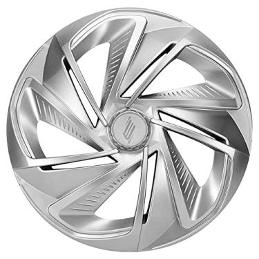 Imagem de Calota Esportiva Modelo Nitro Aro 13 Silver Elitte