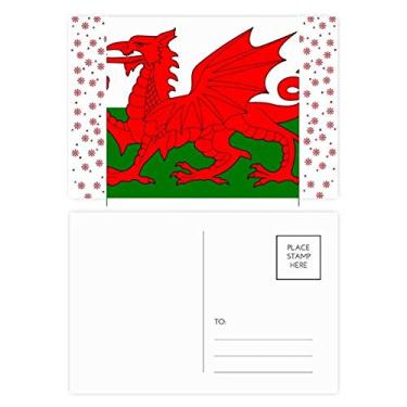 Imagem de Bandeira nacional do País de Gales Europa Natal Natal Celebração Cartão postal Bênção Cartão postal