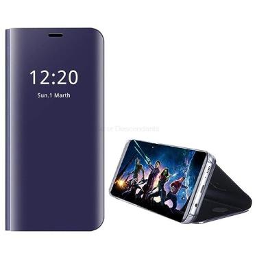 Imagem de Capa de espelho inteligente para Samsung Galaxy S8 8S G950F G950FD Flip Phone Cover para Samsung S8 S6 S7 S9 S10 S21 S20 s22 s23 Ultra Case, roxo azul, para S23 Utra