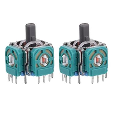 Imagem de QANYEGN 2 Pces Controlador Ps 4, Substituição De Joystick Analógico 3d, Sensor De Polegar Sem Fio Para Maior Precisão E Controle Para Ps 4 [video game]