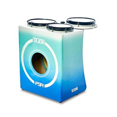 Imagem de Bateria Tajon Acústico Profissional Ergonômico e Versátil Com Bumbo Caixa e Tom Prático modelo TAJON MASTER PLUS TAJ25 BLUE FADE