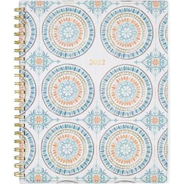 Imagem de Agenda semanal e mensal 2022 da Cambridge, 21 x 28 cm, grande, personalizável, Santiago (1570-901), 1570-901-22