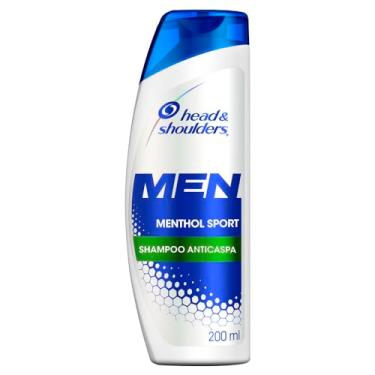 Imagem de Head & Shoulders - Shampoo Anticaspa Masculino Menthol Sport, Protege contra a Caspa, Shampoo Anticaspa com Mentol, 200 ml​​