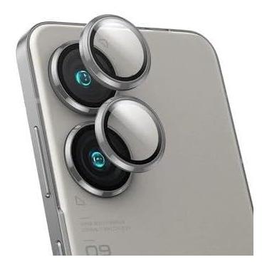 Imagem de Waillynice Para ASUS Zenfone 9 / Zenfone 10 película protetora de lente de câmera, vidro temperado 9H, anel de metal independente, capa de câmera de vidro temperado, capa protetora resistente a