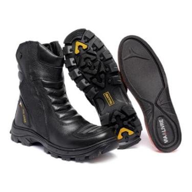 Imagem de Bota Motociclista Masculina/feminina 100% Couro Semi Impermeavel-Masculino