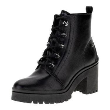 Imagem de Bota Coturno Feminina Salto Bloco Tratorada Ramarim-Feminino