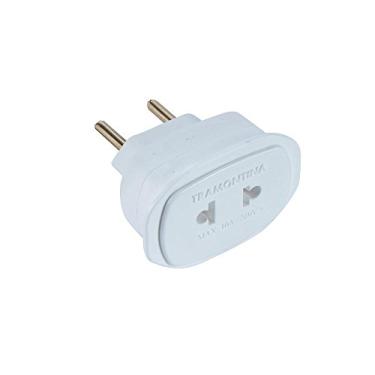 Imagem de Adaptador Conversor 2P 10 A 250 V Tramontina Branco