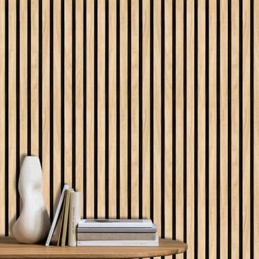 Imagem de HLNIUC Papel de parede de madeira 43,3 cm x 385,7 cm, papel de parede texturizado, descasque e cole papel de contato de madeira natural, tábuas de madeira falsa, papel autoadesivo, papel de parede