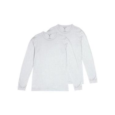 Imagem de Kit com 2 Camisetas Masculina Malwee 1000006658 Preto-Masculino