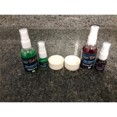 Imagem de Kit 4 Unidades Bloqueador de Odores Free Odor Block (Notas Sensuais) Fragância Original e Tutti Frutti, 60 ml com 02 Suportes de Parede + 2 Bloqueador Pocket 10 ml