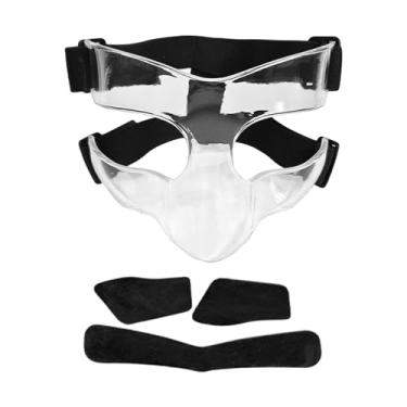 Imagem de Pegciuho Protetor de Nariz para Nariz Quebrado, Protetor Facial Ajustável, Protetor Facial para Treinamento Esportivo, Máscara Facial, Protetor de Nariz para B