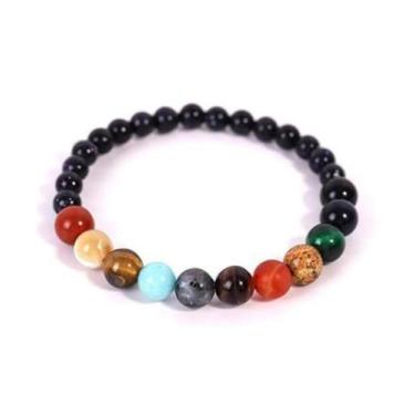 Imagem de Pulseira Sistema Solar 8 Planetas Galaxia Yoga P7613 - Geral