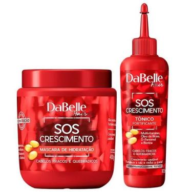 Imagem de Kit DaBelle Tonico SOS Crescimento + Máscara Crescimento 400g + Tônico