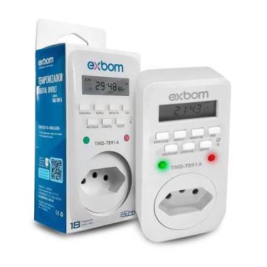 Imagem de Timer Temporizador Digital Bivolt Exbom Modelo TMD-TB91A