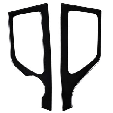 Imagem de Aunginsy Capa de acabamento de saída de ar condicionado para console central compatível com Toyota Tacoma 2011-2015 console central de carro lateral ventilação de ar condicionado decorativo acessórios