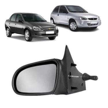 Imagem de Retrovisor - GM Corsa Classic 1994 1995 1996 1997 1998 1999 2000 2001 2002 2003 2004 2005 2006 2007 2008 2009 C/Controle (Esquerdo)