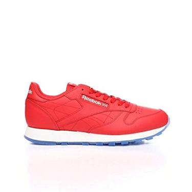 Imagem de Reebok Classic Leather Ice (Primal RED/White/ICE) Men's Shoes CN7340