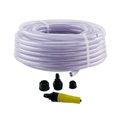 Imagem de Mangueira Trançada 7/16" Transp 30M +Acess - Force Line