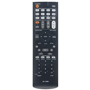 Imagem de Controle remoto de substituição RC-708M adequado para sistema de home theater Onkyo HT-S9100THX HTS9100THX-B SKC-960C SKF-960F SKM-960S SKW-960 SKB-960 S9100THX-HT HT-R960 HT-S9100 HTS9100 0THX HTSS.