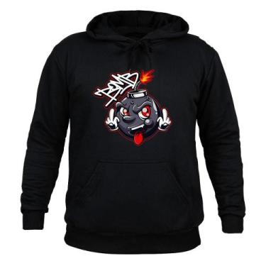 Imagem de Moletom 100% Algodão Inverno Boom - Surprass, Preto, M