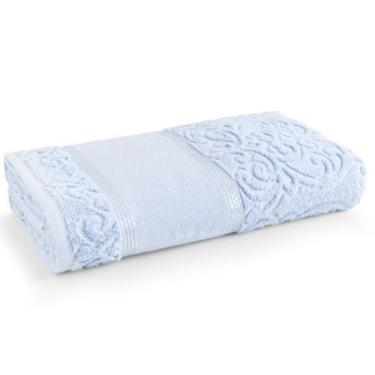 Imagem de Toalha de Rosto Para Pintar Melina Karsten, Azul