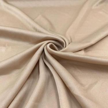 Imagem de Tecido Helanca Malha Gel Kit 3 Metros Areia - retalho e cia