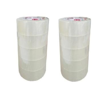 Imagem de Kit Com 10 Fitas Adesivas Transparente 45x100 Metros  - Koretech