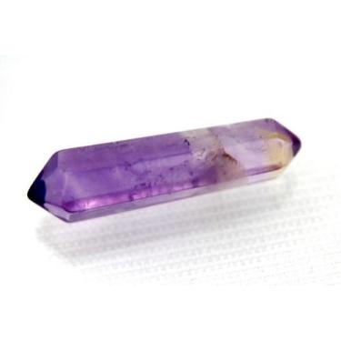 Imagem de Mini Bi Terminado Ametista Pedra Extra Lapidado 3.5 Cm - CristaisdeCur