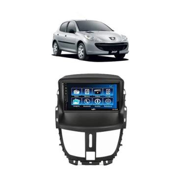 Imagem de Kit Multimídia Peugeot 207 Mp5 2din Bt Usb Fm Leitor SD - VISION