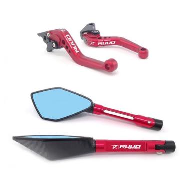 Imagem de Manete Esportivo Retrovisor Yamaha Mt 03 Mt03 Mt Yzf R3 R 3 Yzf - NoBr