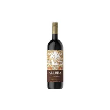 Imagem de Vinho Tinto Vegano Toscana Low Carb Sem Açúcar Sem Glúten 750ml Alibea