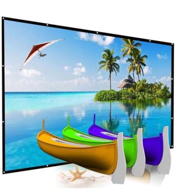 Imagem de Tela de projetor portátil para ambientes externos YF2009, 150"