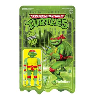 Imagem de SUPER7 Teenage Mutant Ninja Turtles Raphael Mutagen Ooze Reaction Figure 3.75 inches