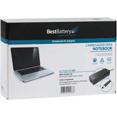 Imagem de Fonte Carregador para Notebook HP Omen 17t-W200 - BestBattery, 120 Wat