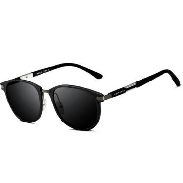 Imagem de Óculos de Sol Polarizado Alumínio Uv400 Masculino Esportivo Moda Casua