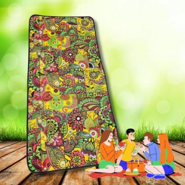 Imagem de Esteira de Praia e Piscina Lavável e Impermeável  Tamanho 150x70 EstMa