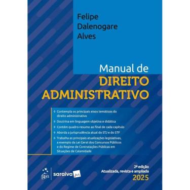 Imagem de Manual De Direito Administrativo - 2ª Edição 2025