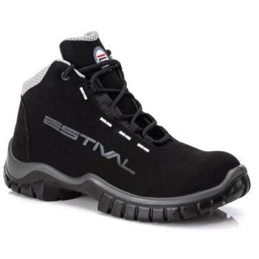 Imagem de Botina para Eletricista Estival Bico Composite com CA, Preto, 43