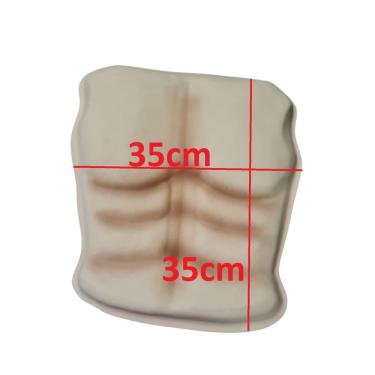 Imagem de Fantasia Barriga Abdômen falso Tanquinho em eva Duro