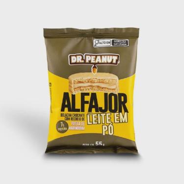 Imagem de Alfajor Dr. Peanut Sabor Leite em Pó 55g