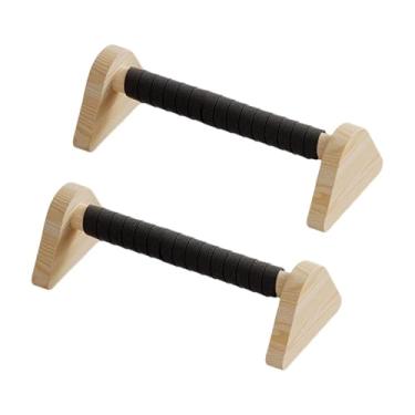 Imagem de simhoa 2 peças Push Up Bar Parallettes Bar Stunty Strection Anti Slip Push up lida, 30cm