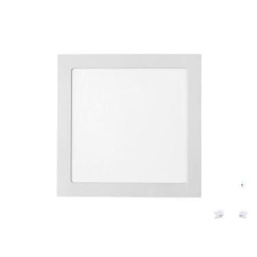 Imagem de Luminária Led Painel Embutir 20X20 Cm 18W 3000K Stella, 110-240v, 3000