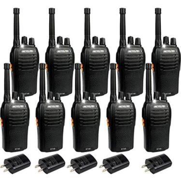 Imagem de Kit 10 Rádios Comunicador Baofeng Walk Talk Bf-777s Microfone - CPX