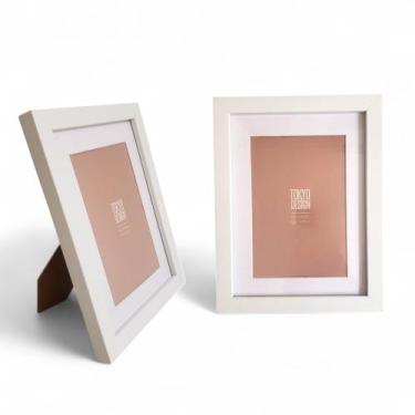 Imagem de Porta Retrato 10x15 Moldura Paspatur Quadro Pared Mesa Parga - MultiA