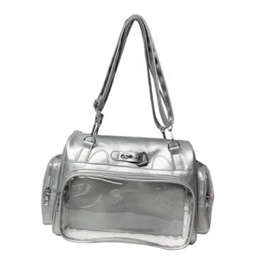 Imagem de kowaku Bolsa Ita Bag DIY Bolsa de exposição de bonecos para Halloween, compras, presentes de aniversário, Argent