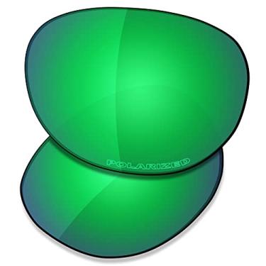 Imagem de SAUCER Lentes de reposição premium compatíveis com óculos de sol Costa Del Mar EU-11 Euro High Defense - Verde Jade polarizado