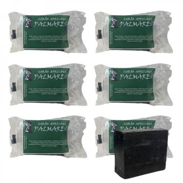 Imagem de Kit com 6 Sabão Da Costa Africano Palmares 100 g + Presente