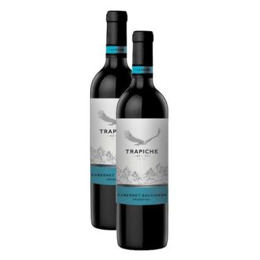 Imagem de kit 2 Vinho Trapiche Cabernet Sauvignon 750ml