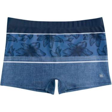 Imagem de Sunga Masculina Mash Boxer Floral Exclusiva Com Estilo Conforto E Ajus